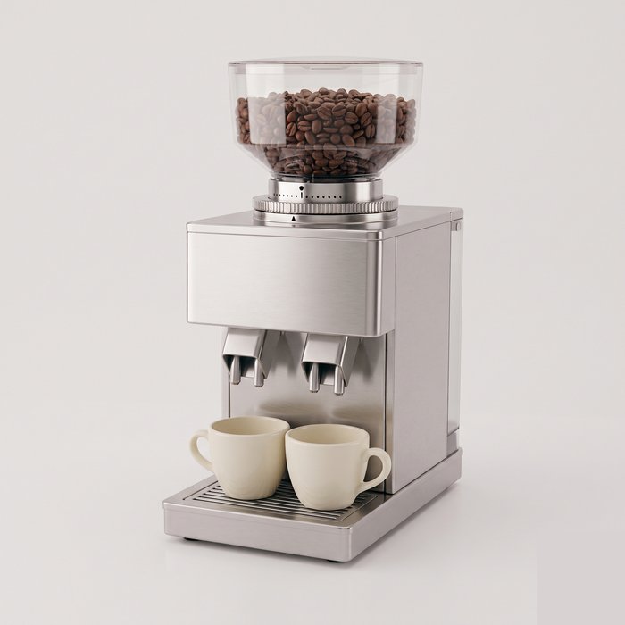 Máquina de café automática de grãos, bean to cup