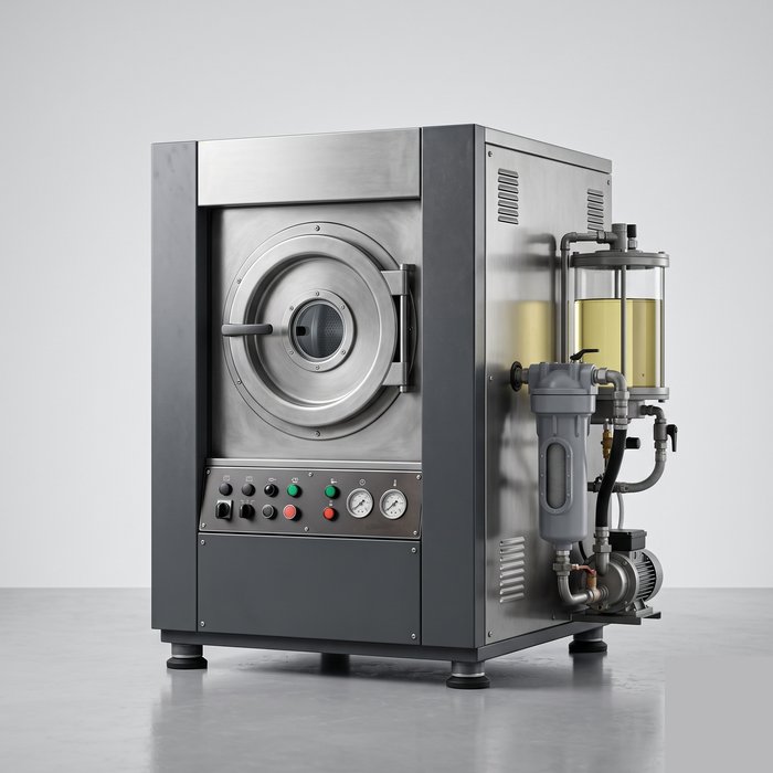 Máquina de lavagem a seco para tinturaria