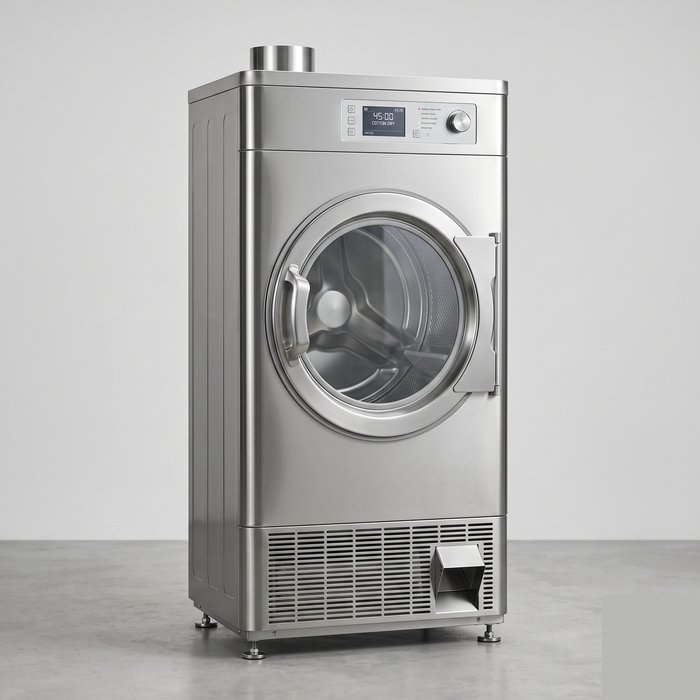 Secadora rotativa industrial de grande capacidade