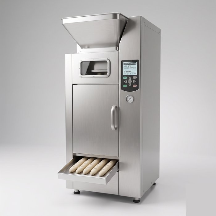 Modeladora de pão francês automática