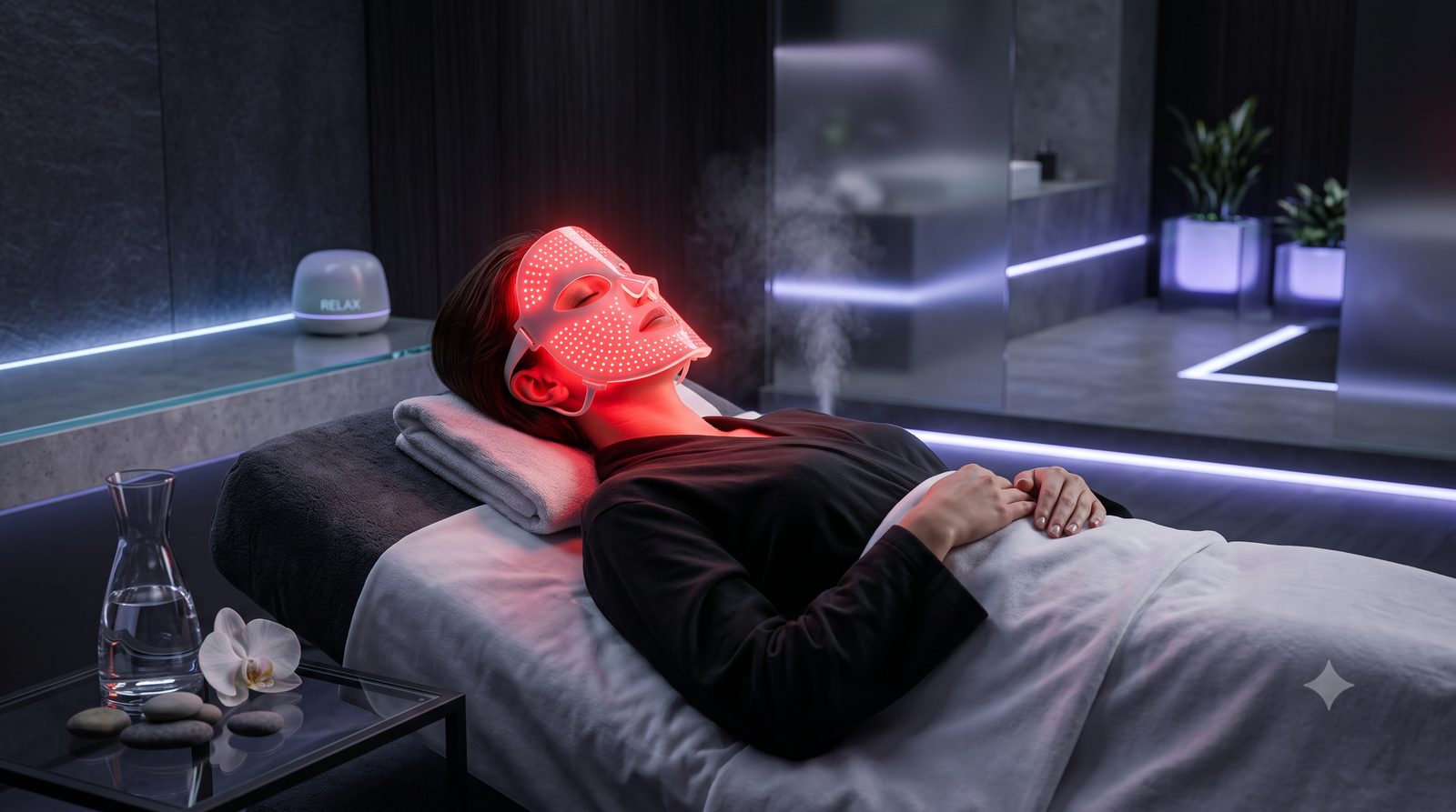 Máscara de LED facial