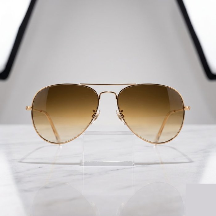 Óculos de sol clássico modelo aviador