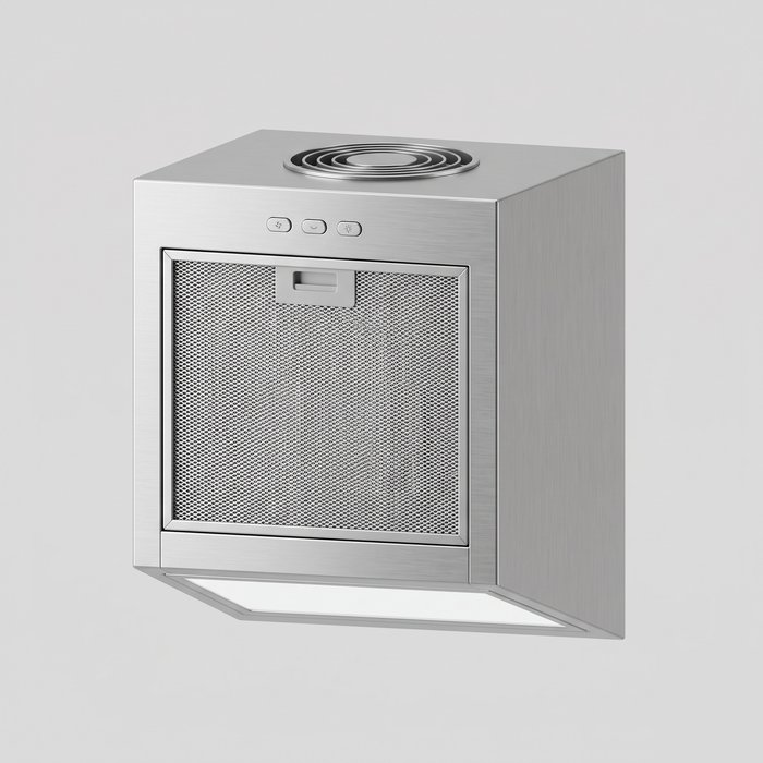 Coifa depurador de cozinha compacto sobre bancada