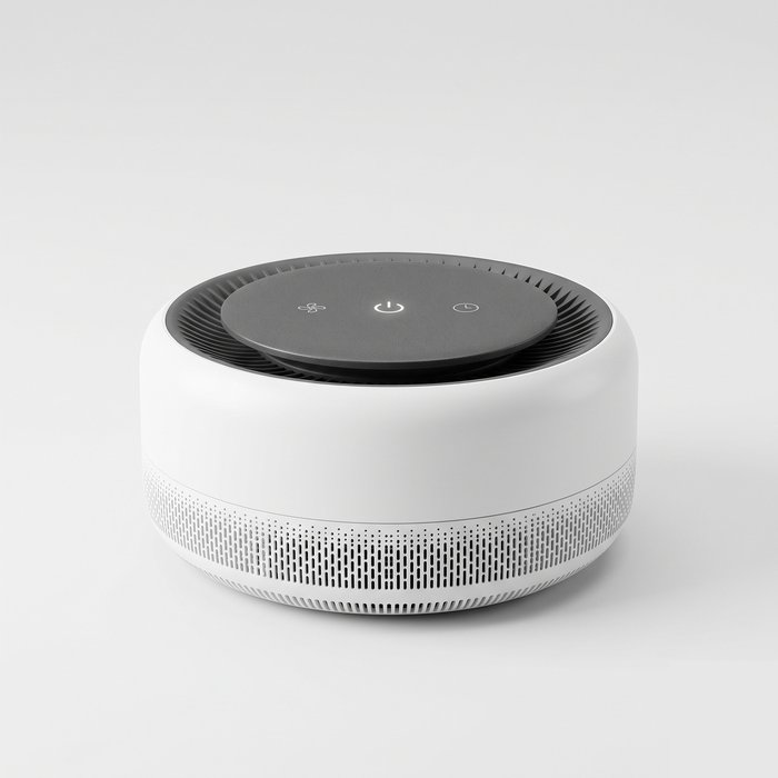 Purificador de ar compacto de mesa para quarto ou escritório