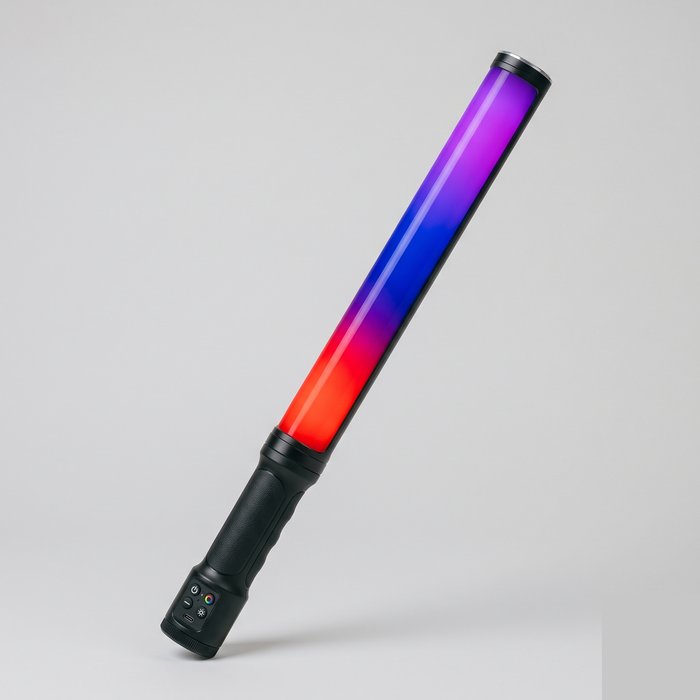 Bastão ou tubo de luz RGB para efeitos de cor