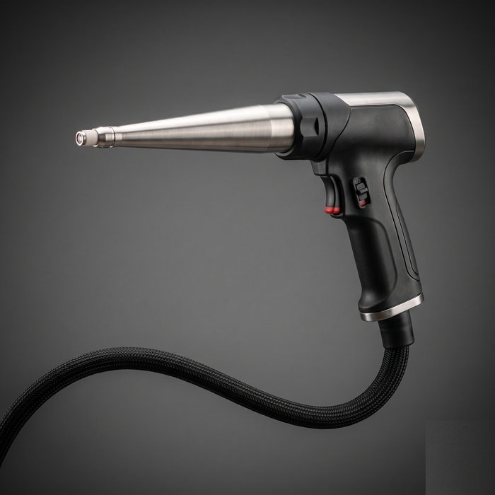 Pistola de solda a laser portátil com cabo